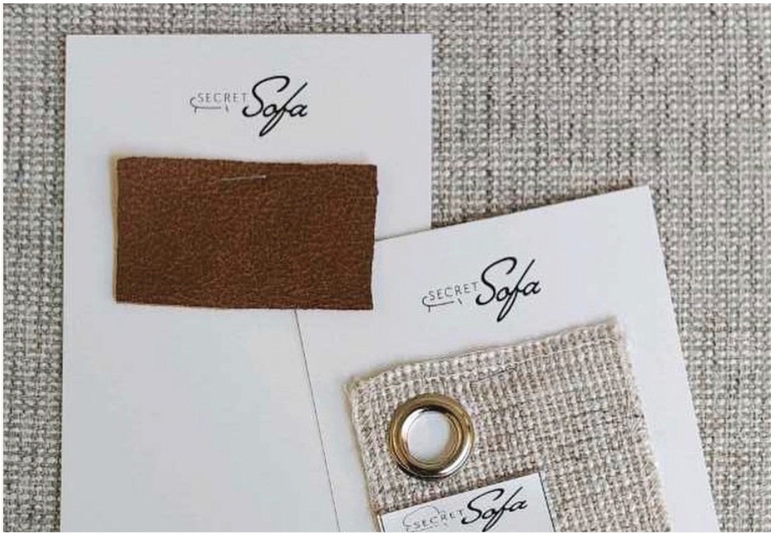 Never bought furniture online before? Start with a sample...