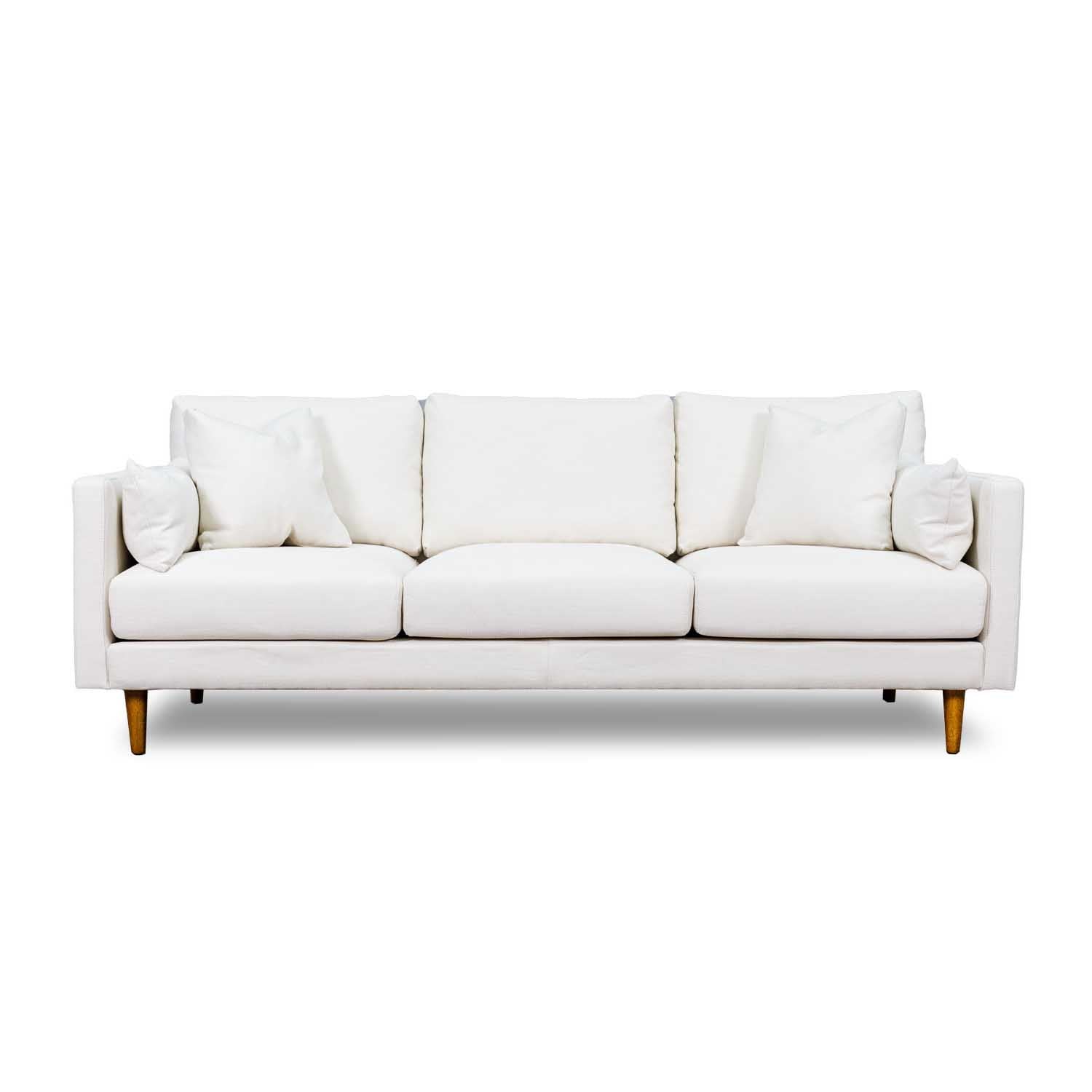 Anna Fabric 3 Seat Sofa in Talent Shell