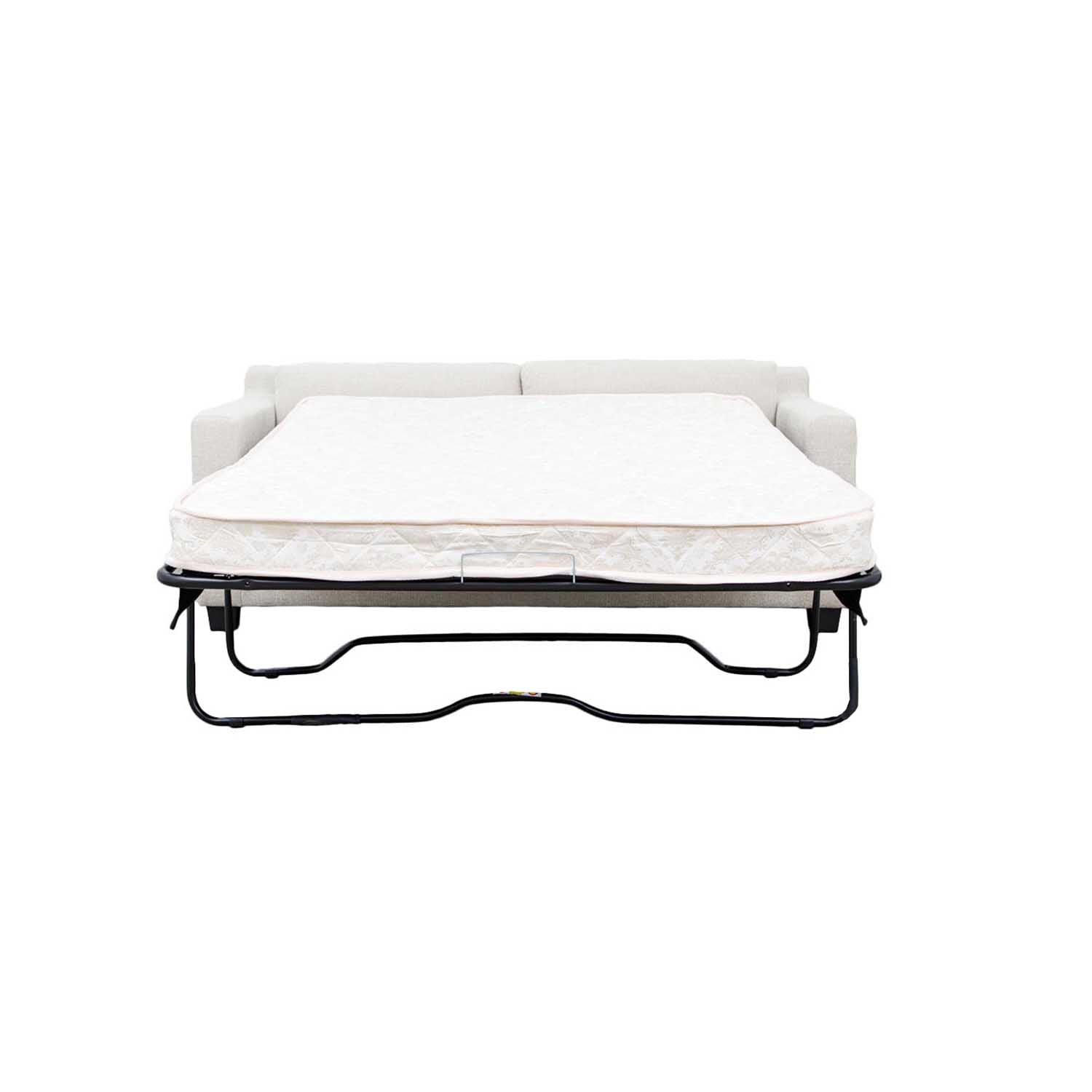 Online Warehouse Sale Oliver Fabric Sofa Bed in Chester Beige