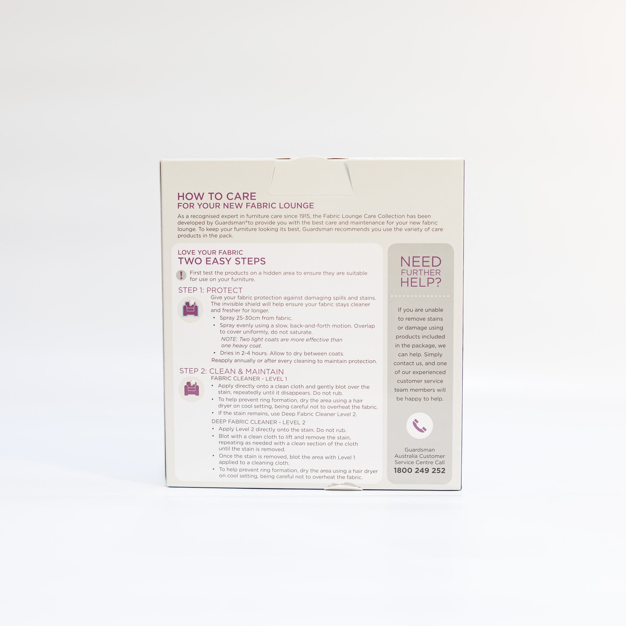 Guardsman Fabric Accidental Damage Warranty (5-8 Seat)