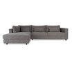 Alex Fabric Left Side Facing Chaise Lounge