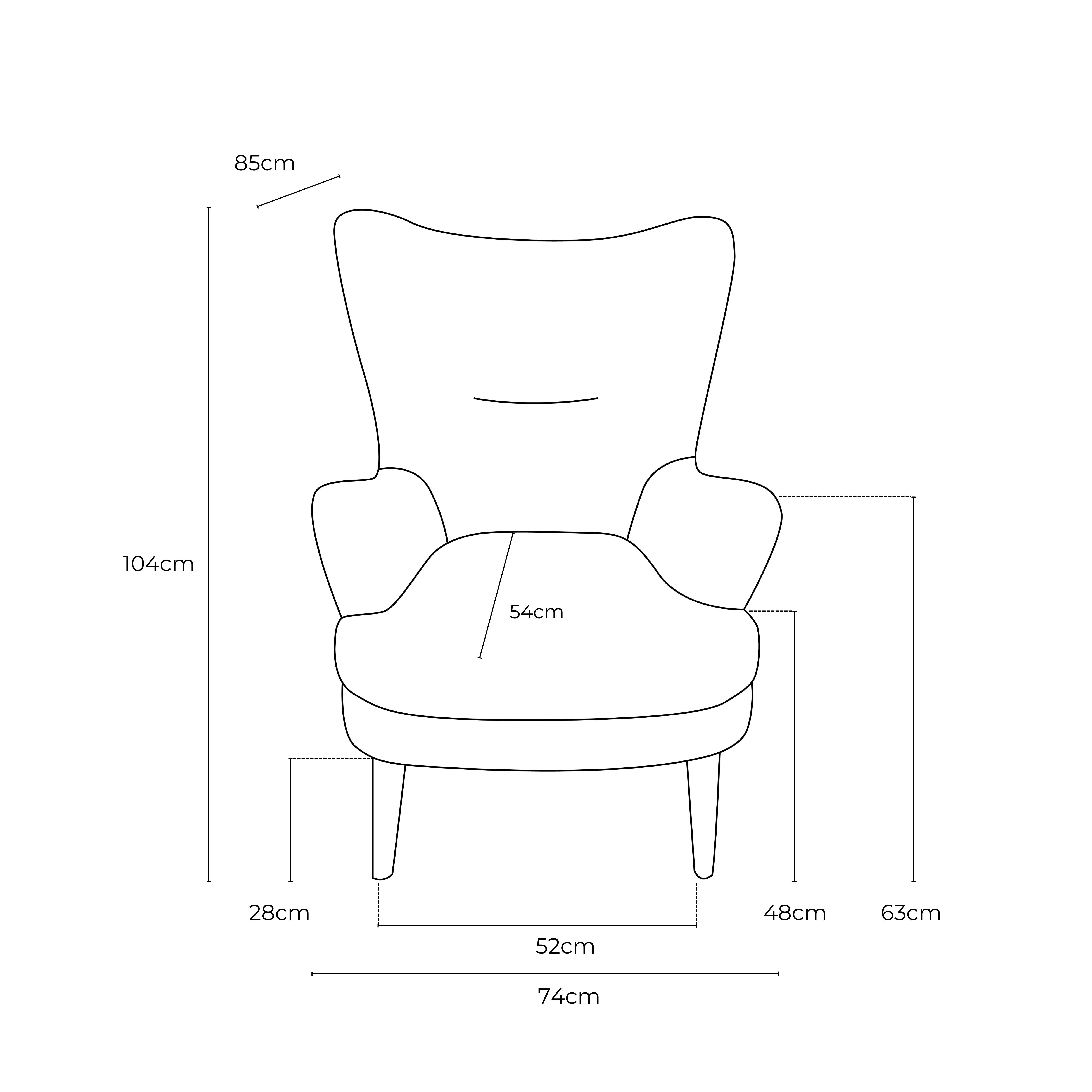 Airlie Vogue Velvet Chair