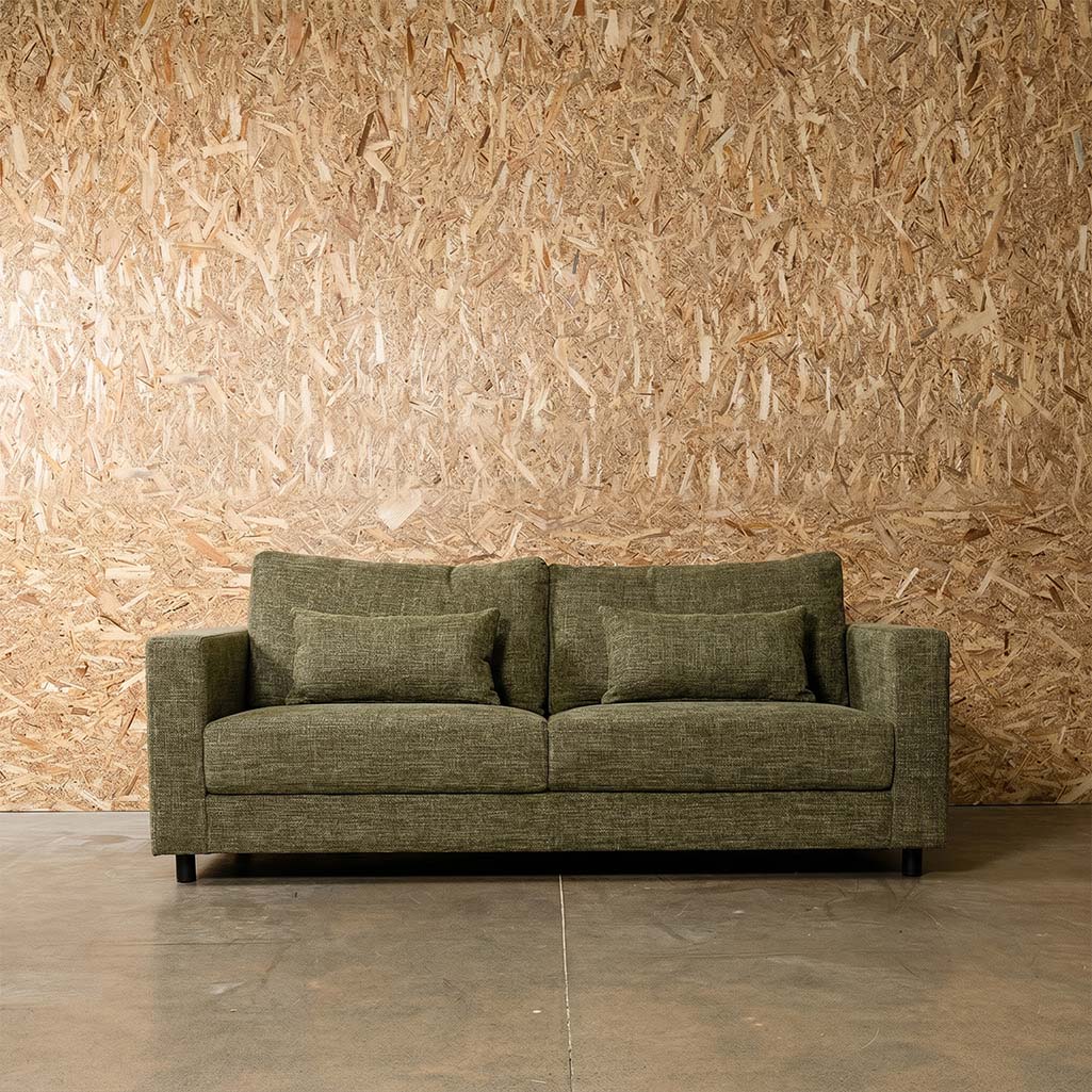 Alex Fabric 3 Seat Sofa