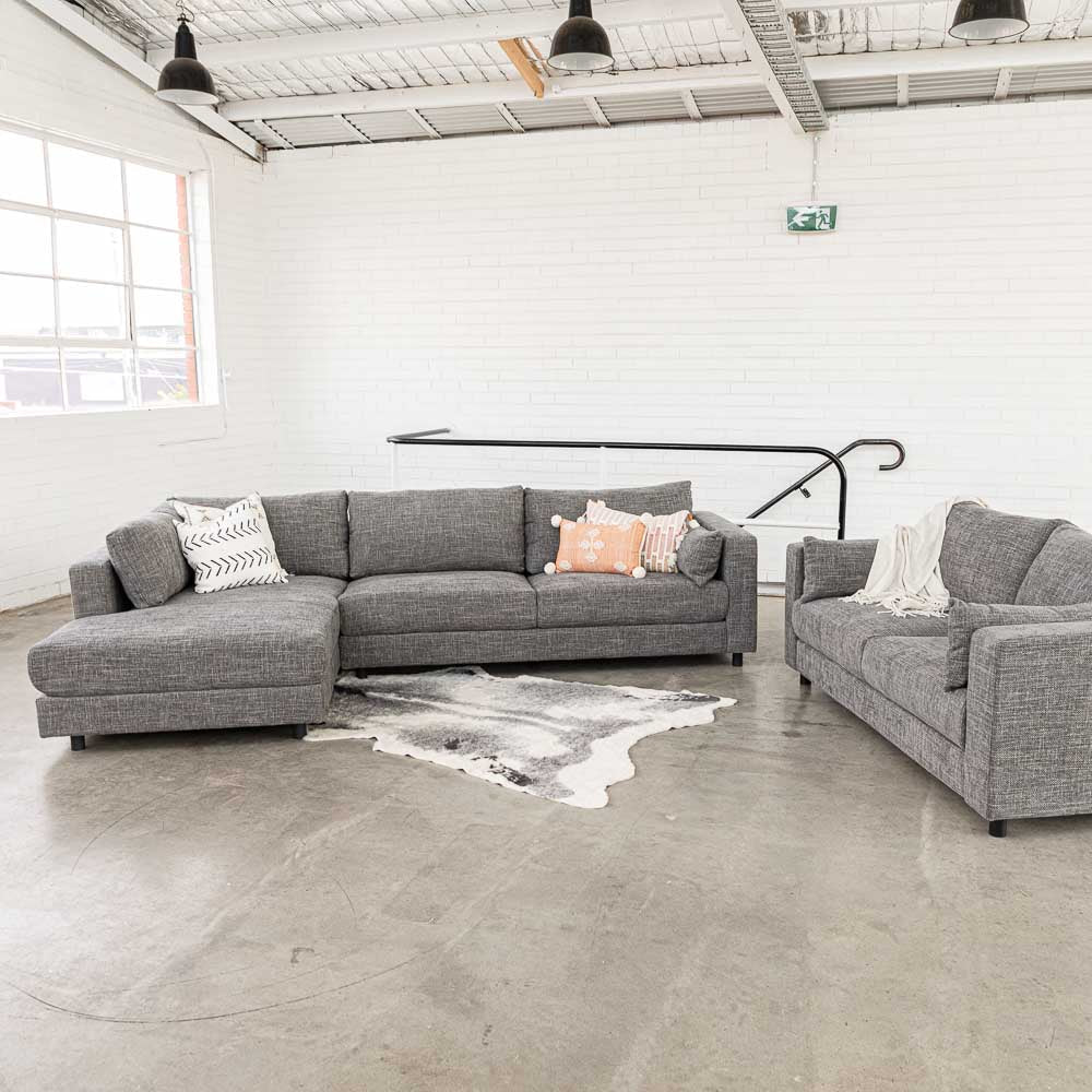 Alex Fabric Left Side Facing Chaise Lounge