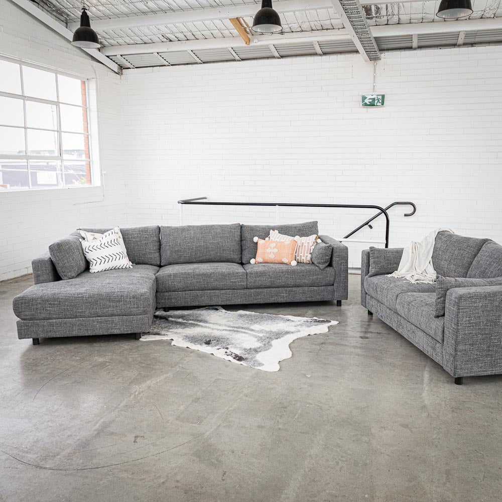 Alex Fabric Right Side Facing Chaise Lounge