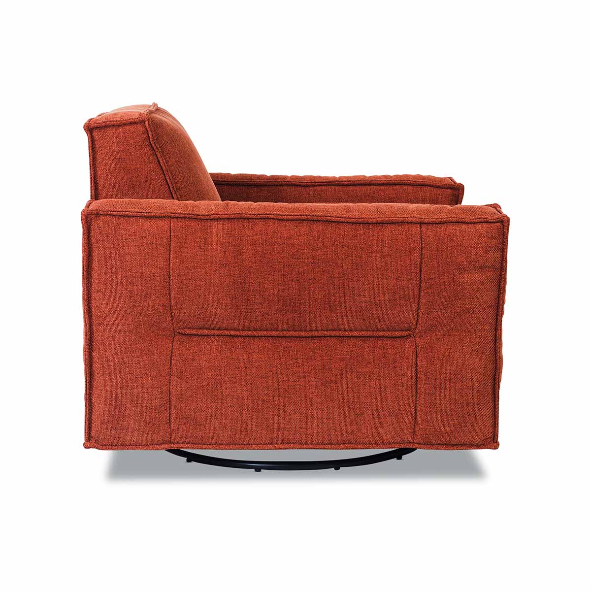 Archie Fabric Swivel Chair