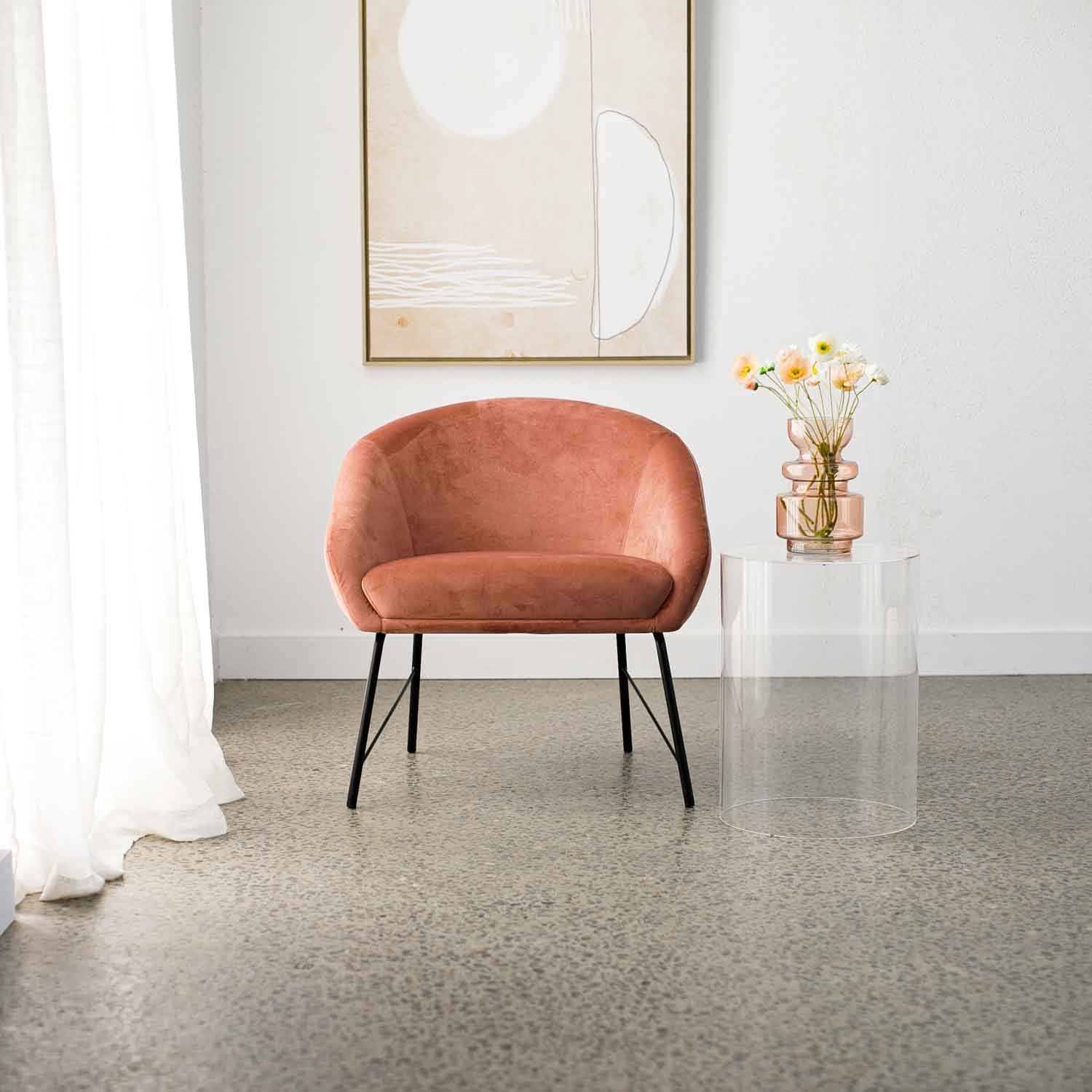 Arlo Vogue Velvet Chair