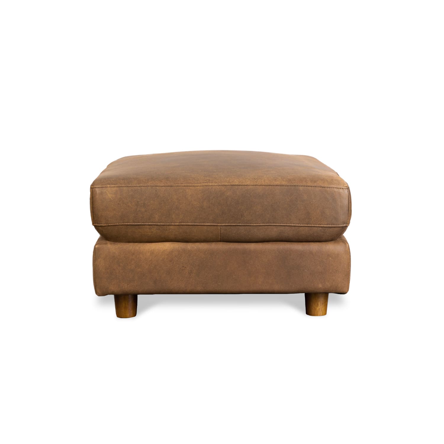Barcelona Leather Ottoman