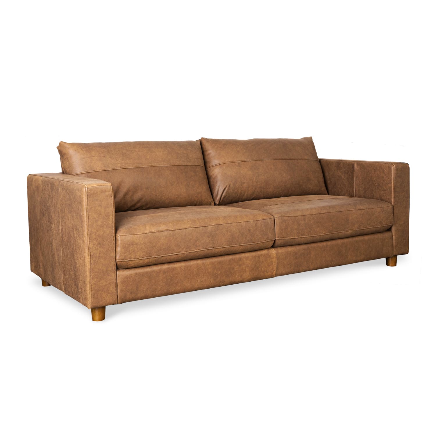 Barcelona Leather 3 Seat Sofa