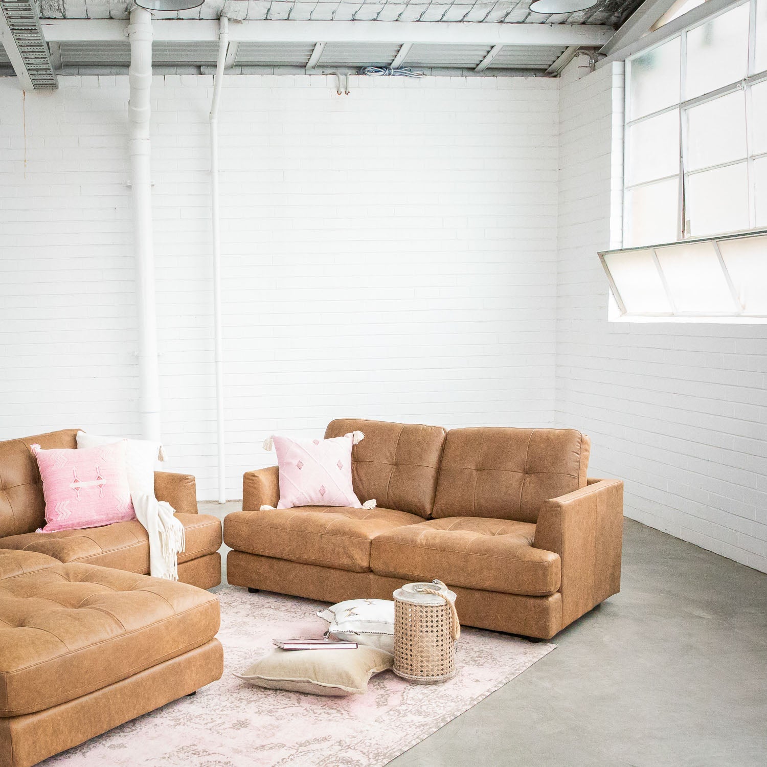 Harmony Leather 2.5 Seat Sofa