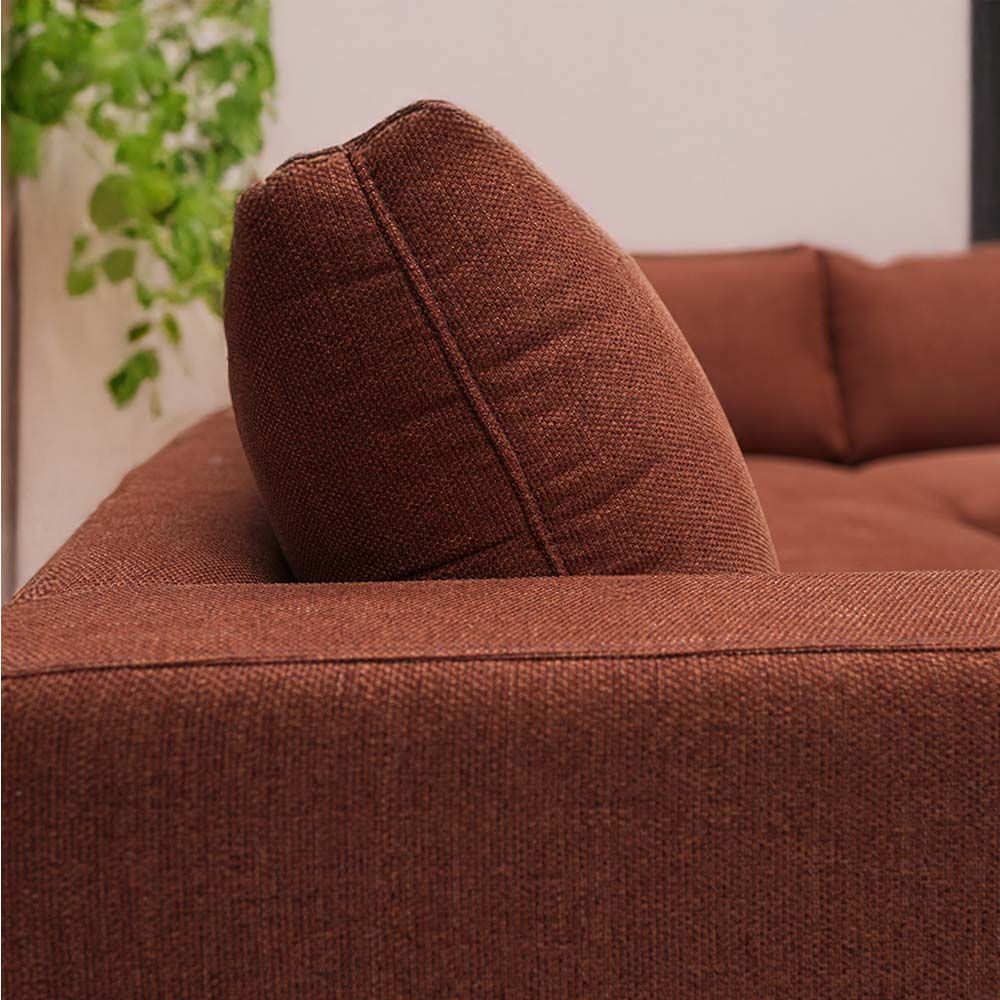 Barcelona Fabric 2.5 Seat Corner Suite