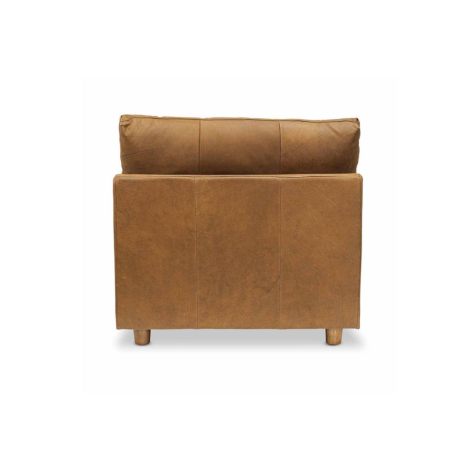 Barcelona Leather 1.5 Armless Chair