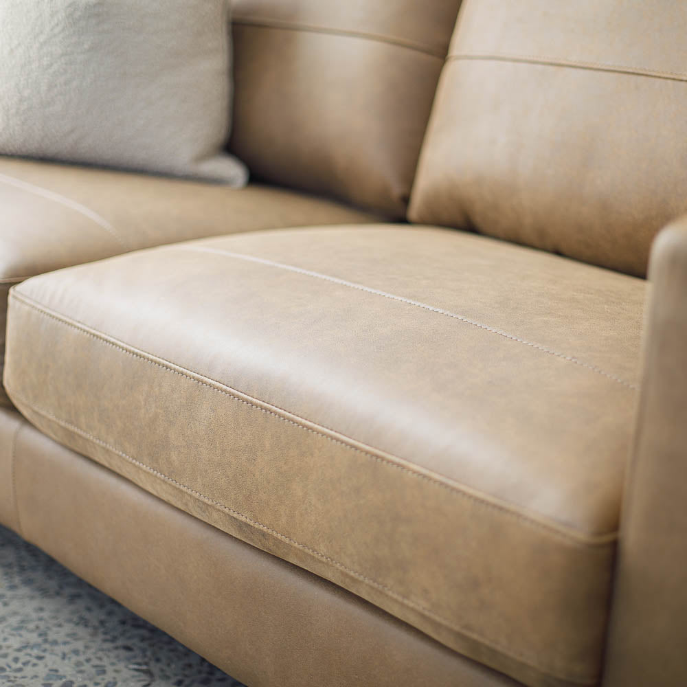 Barcelona Leather 3 Seat Sofa