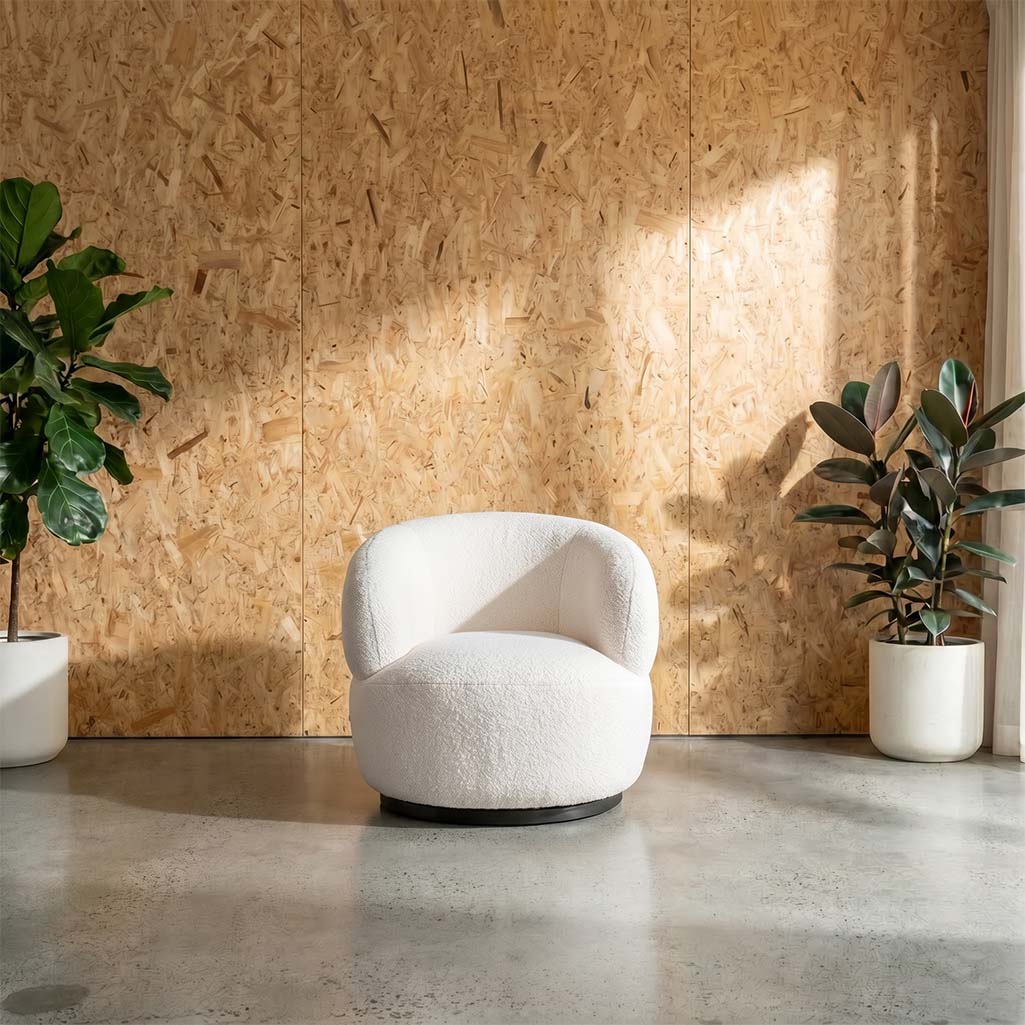 Berlin Fabric Swivel Chair