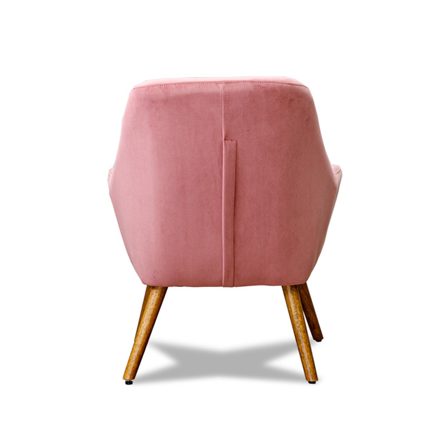 Imperfect Cameo Vogue Velvet Chair in Tina Blush