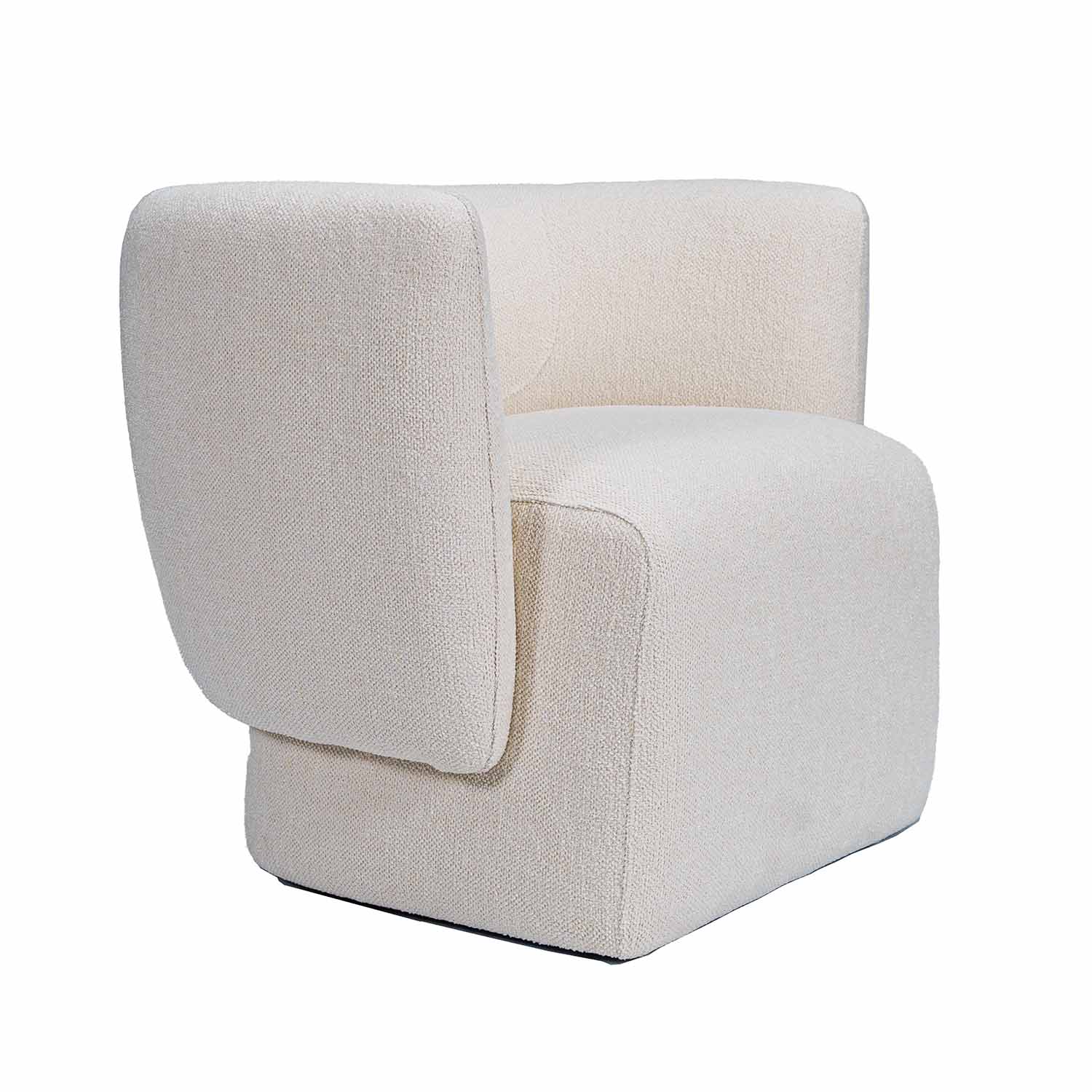 Camille Fabric Chair in Lola Cream Online Warehouse Sale