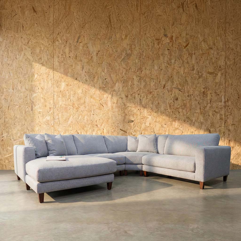 Chelsea Deep 2.5 Seat + 1.5 Armless + Large Corner + Chaise LSF