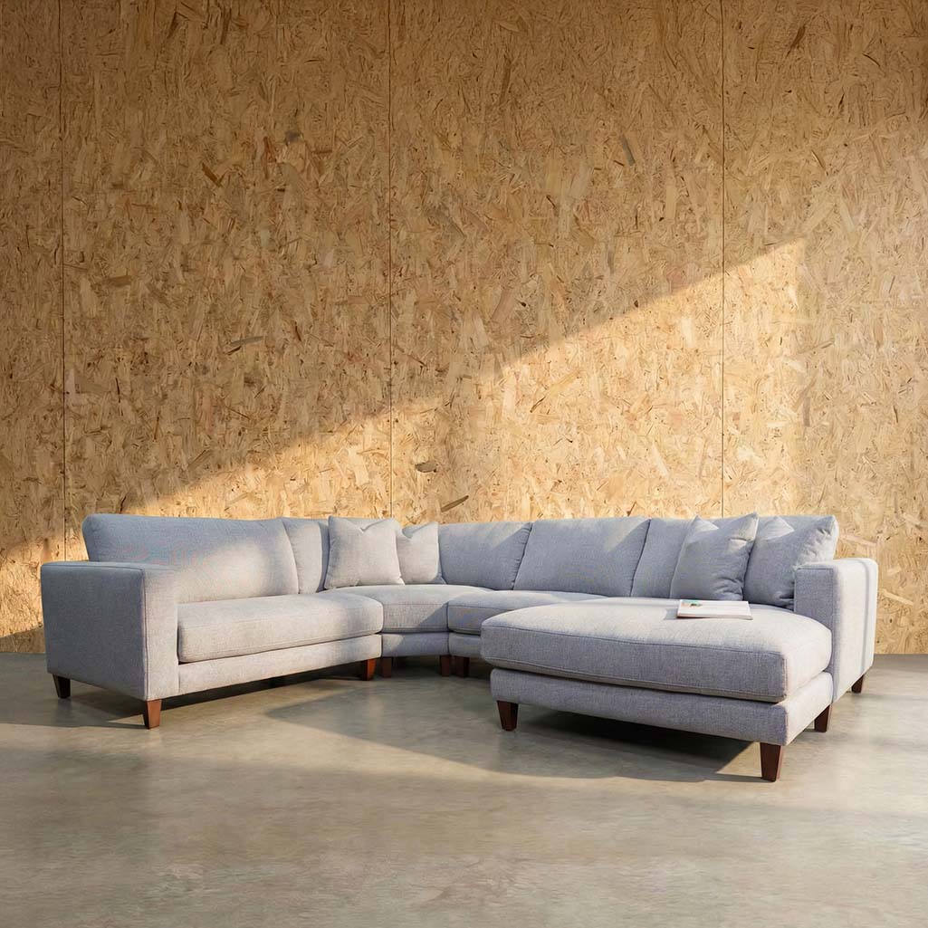 Chelsea Petite 2.5 Seat + 1.5 Armless + Large Corner + Chaise RSF