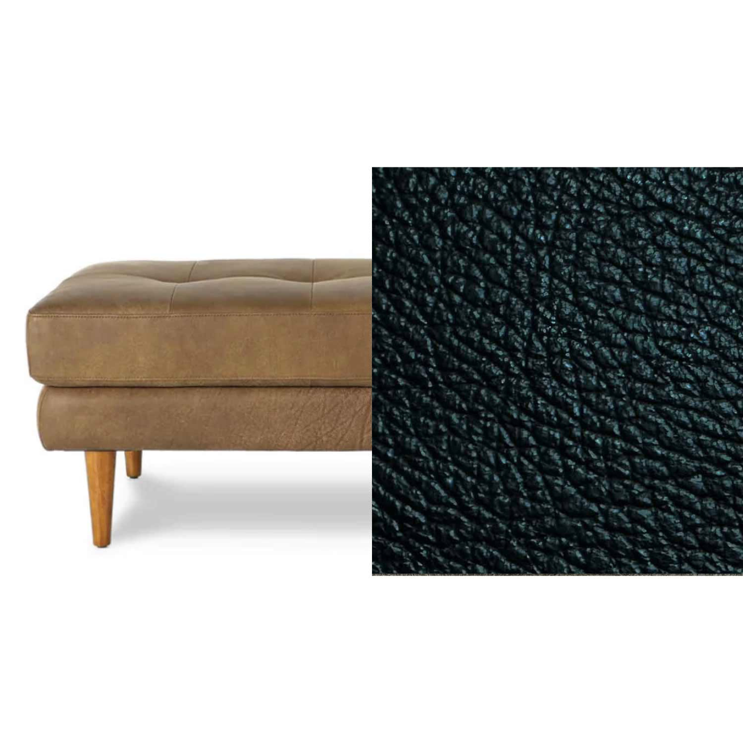 Classic Leather Ottoman