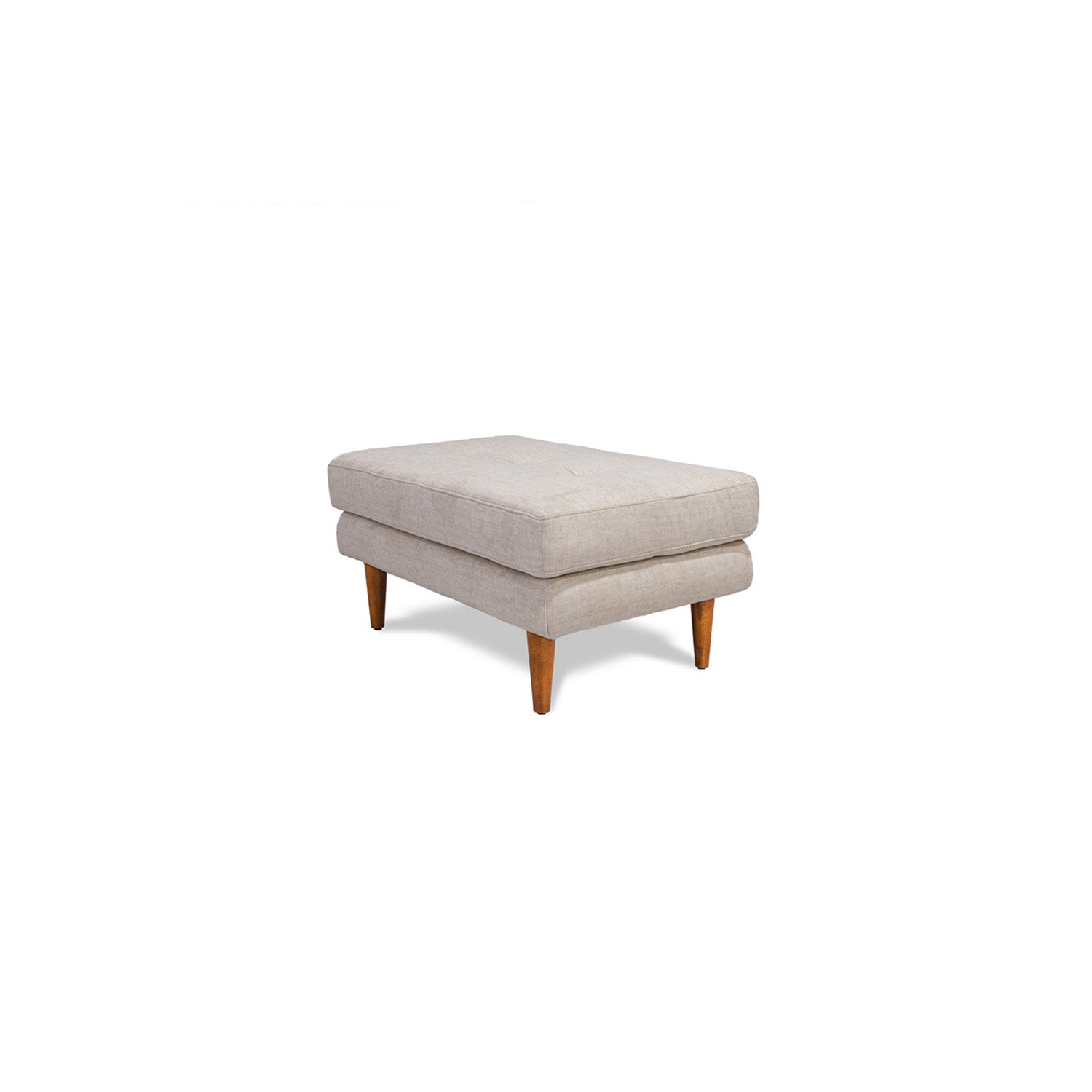 Classic Fabric Ottoman