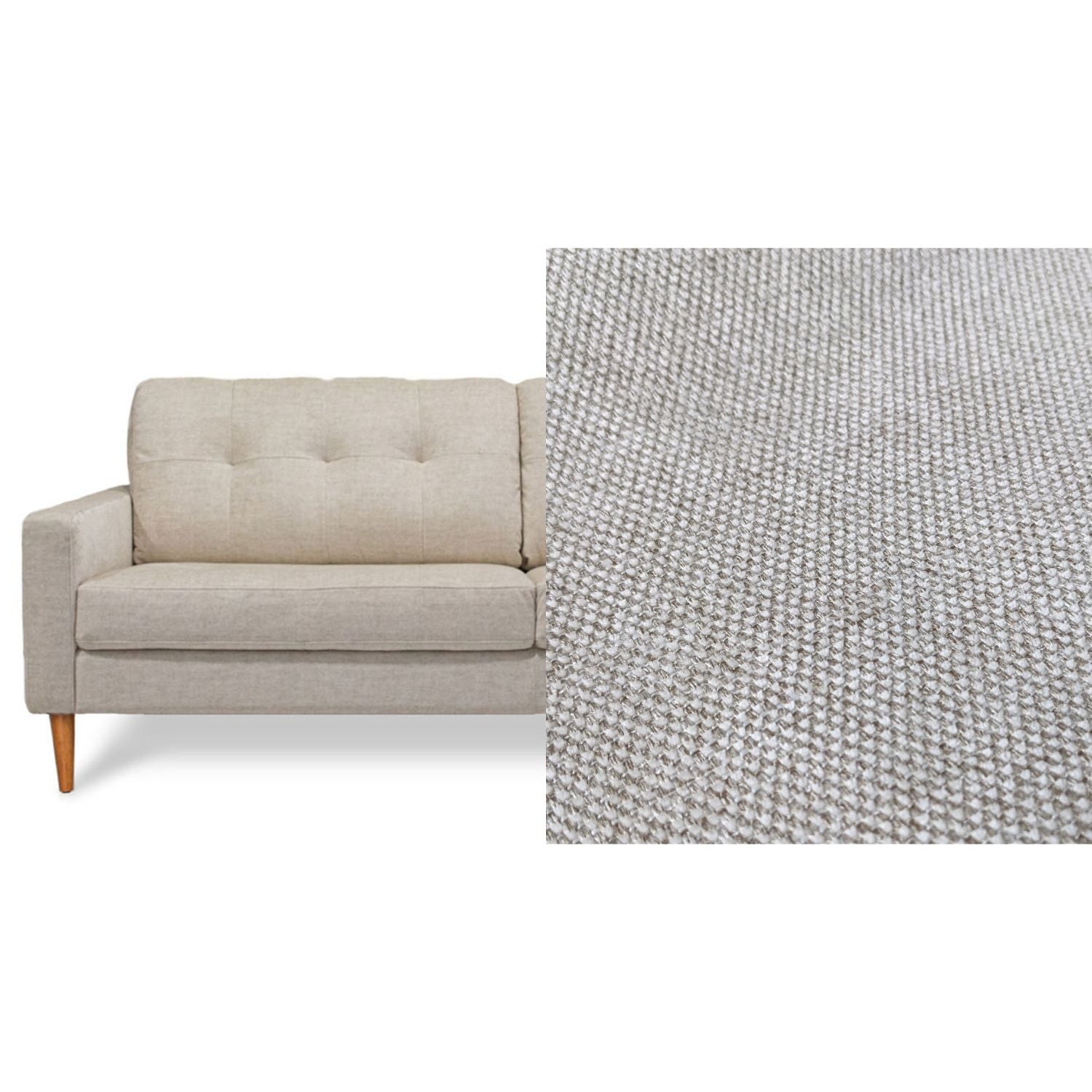 Classic Fabric 3 Seat Sofa