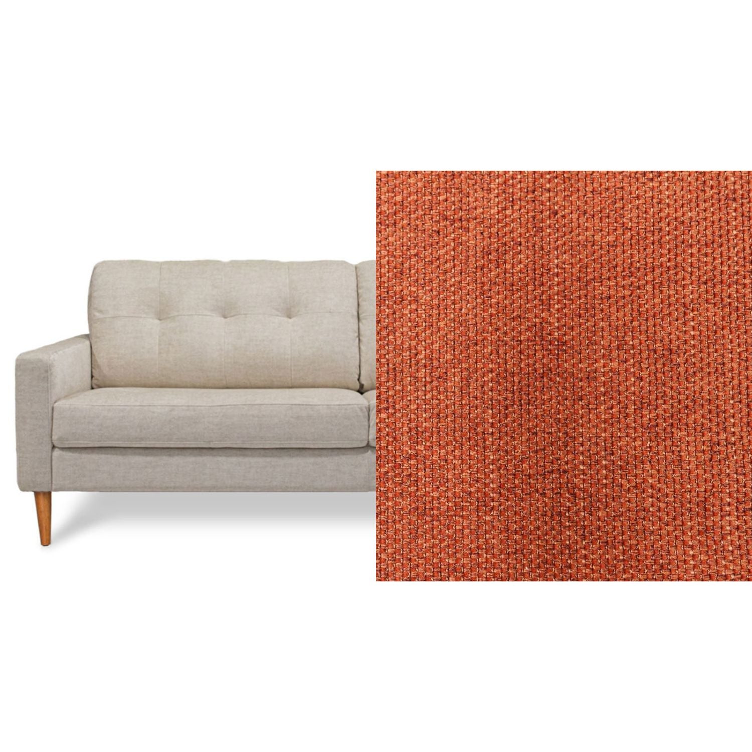 Classic Fabric 3 Seat Sofa