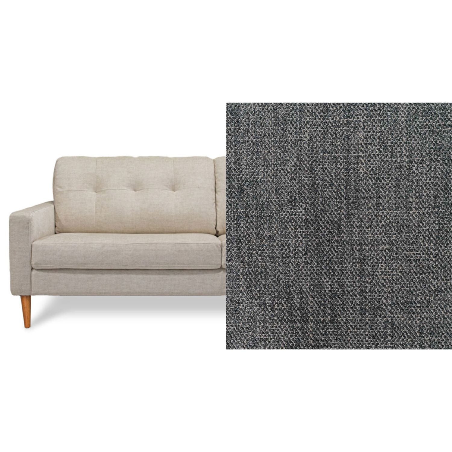 Classic Fabric 3 Seat Sofa
