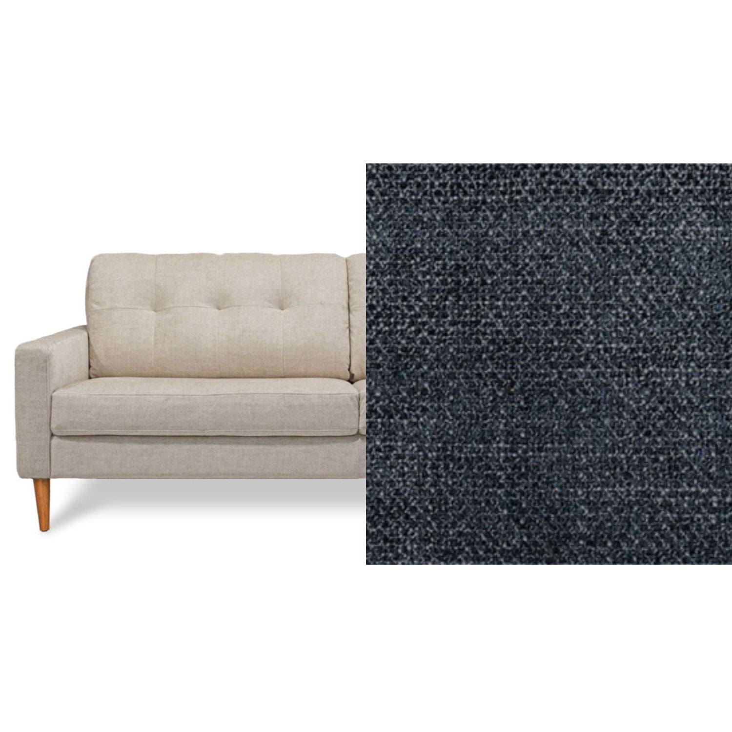 Classic Fabric 3 Seat Sofa