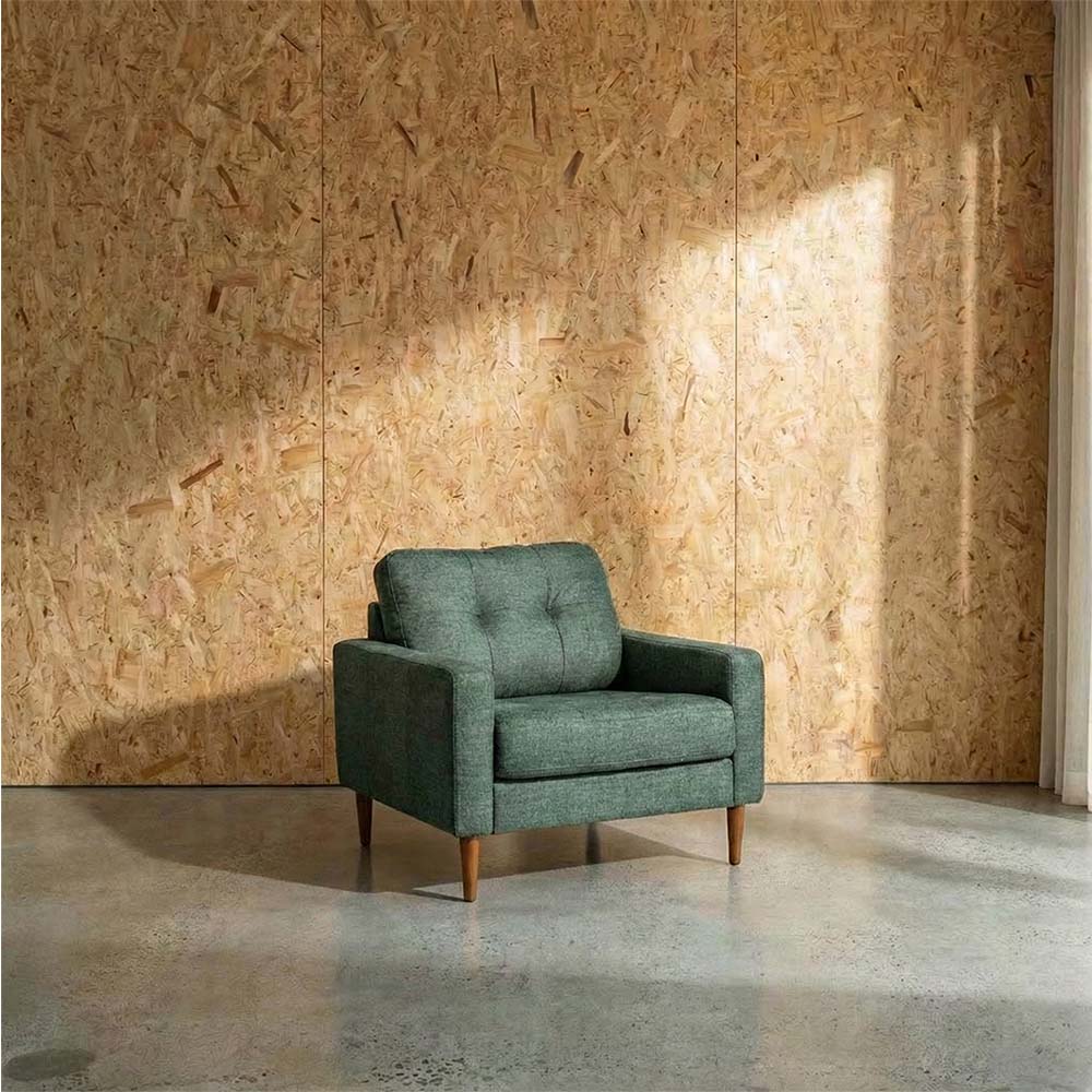 Classic Vogue Velvet Chair in Vogue Moss | The Drop