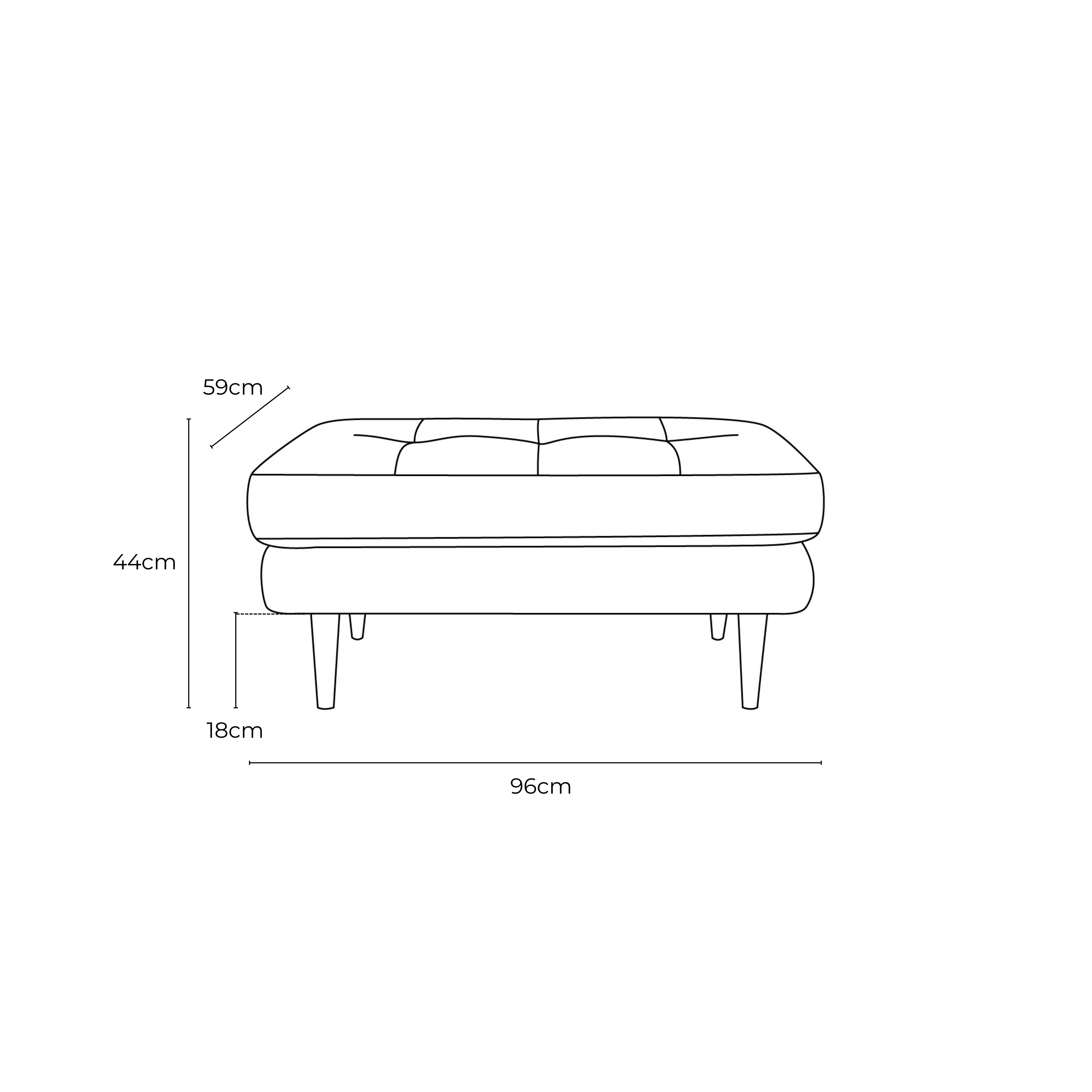 Classic Leather Ottoman