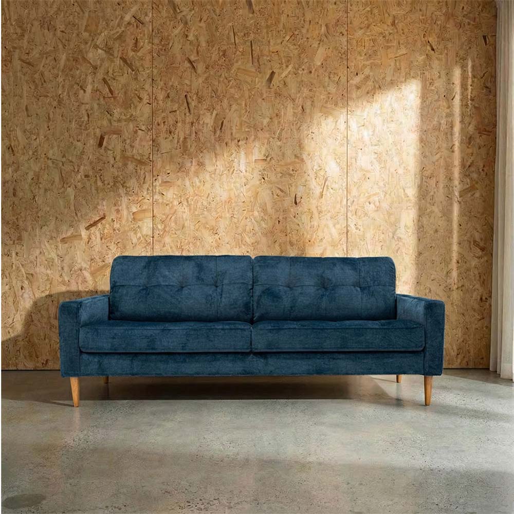 Classic Fabric 3 Seat Sofa