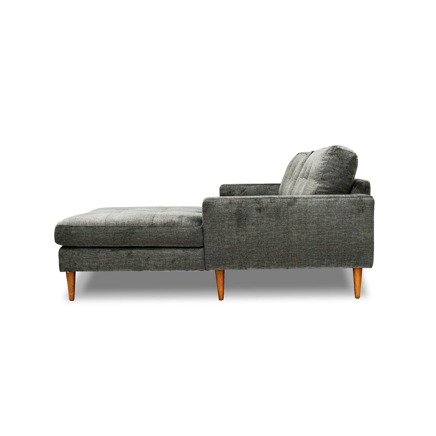 Classic Fabric Right Side Facing Chaise Lounge