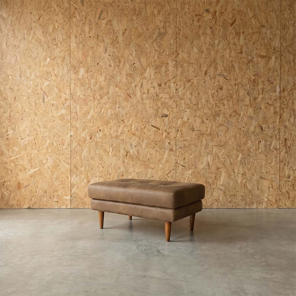 Classic Leather Ottoman