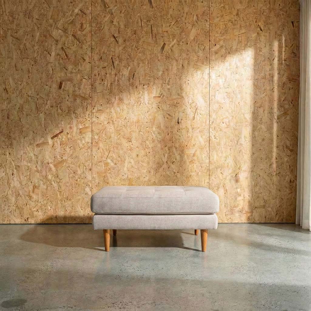 Classic Fabric Ottoman