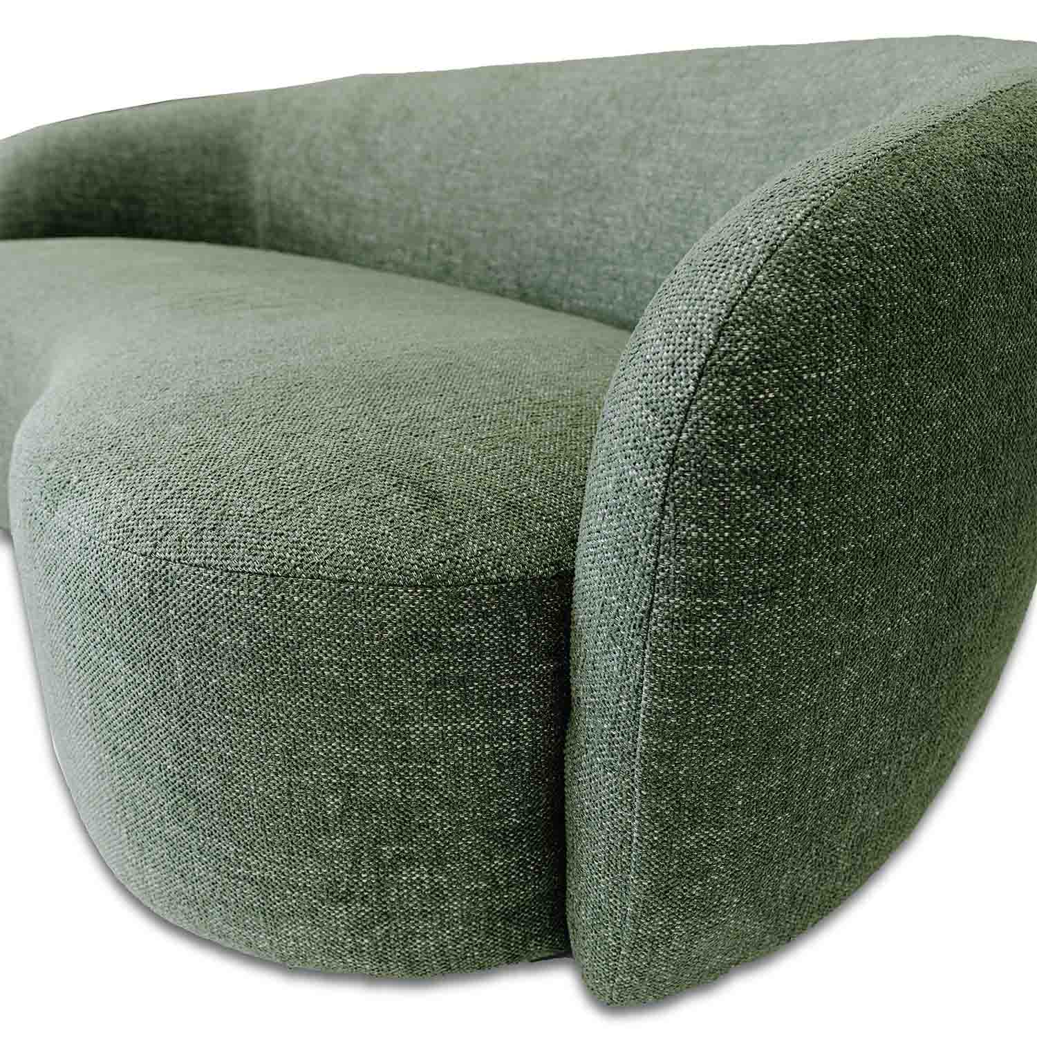 Crescent Fabric 3 Seat