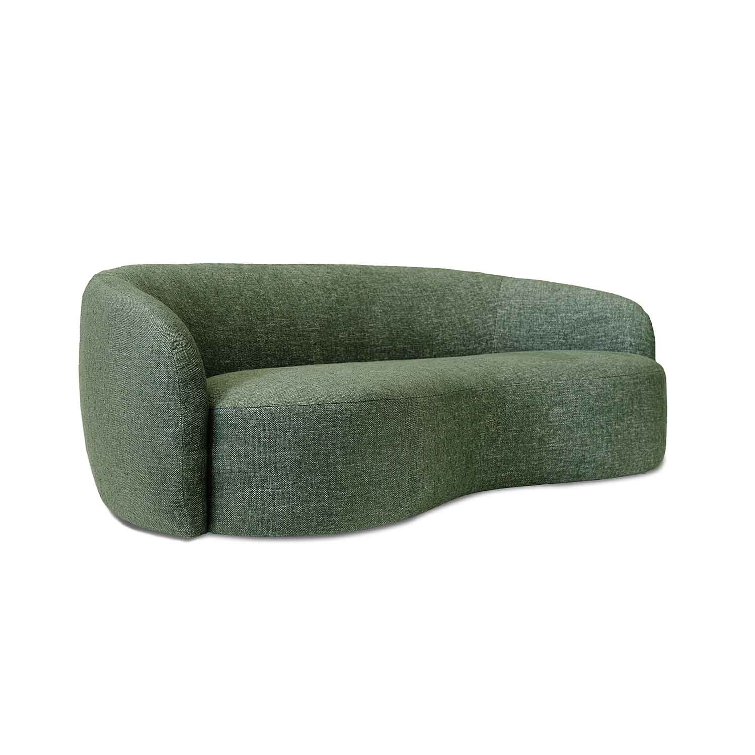 Crescent Fabric 3 Seat