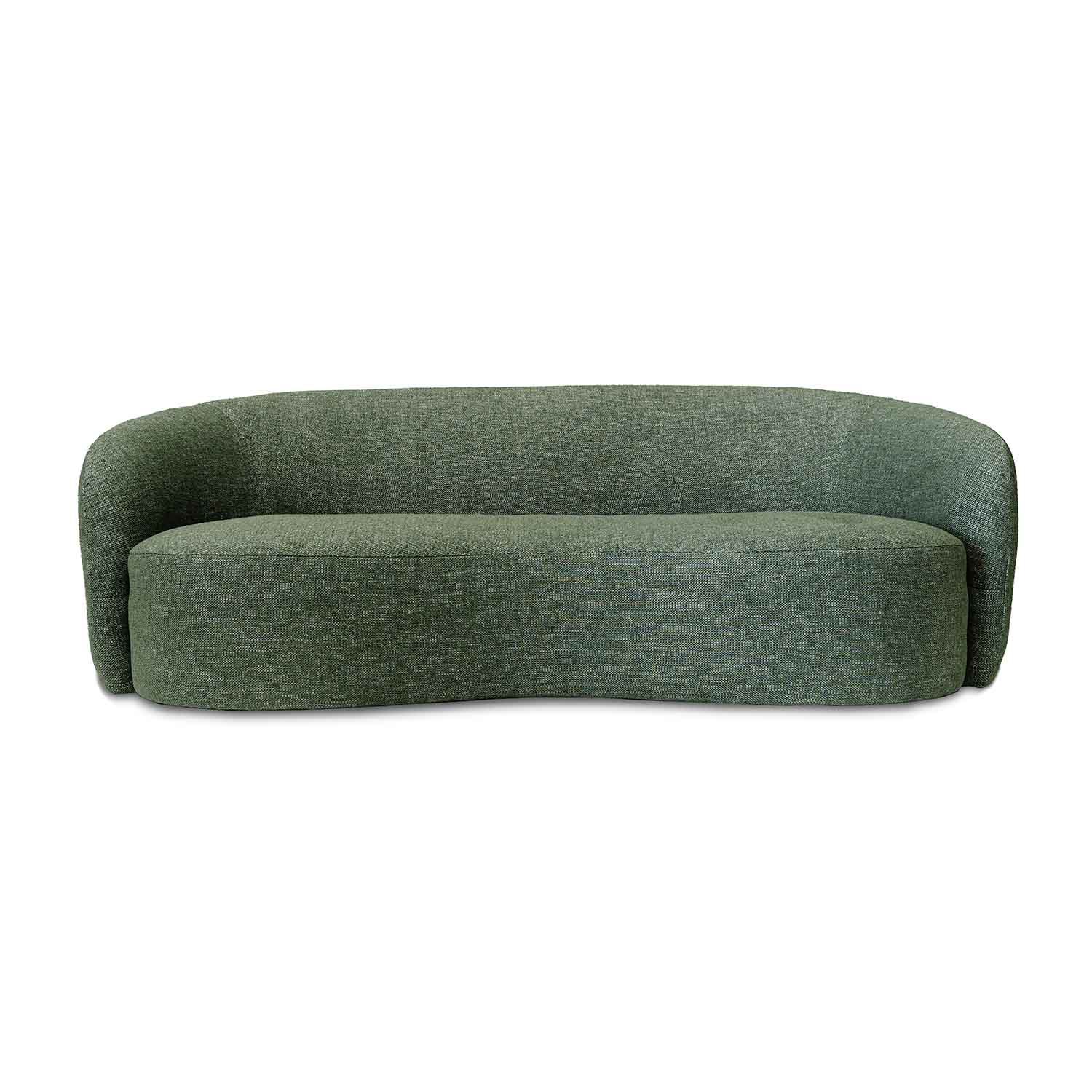 Crescent Fabric 3 Seat