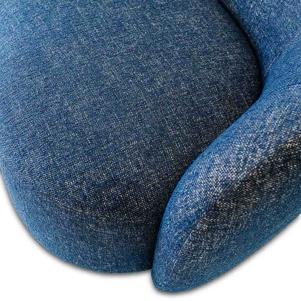 Crescent Fabric 3 Seat