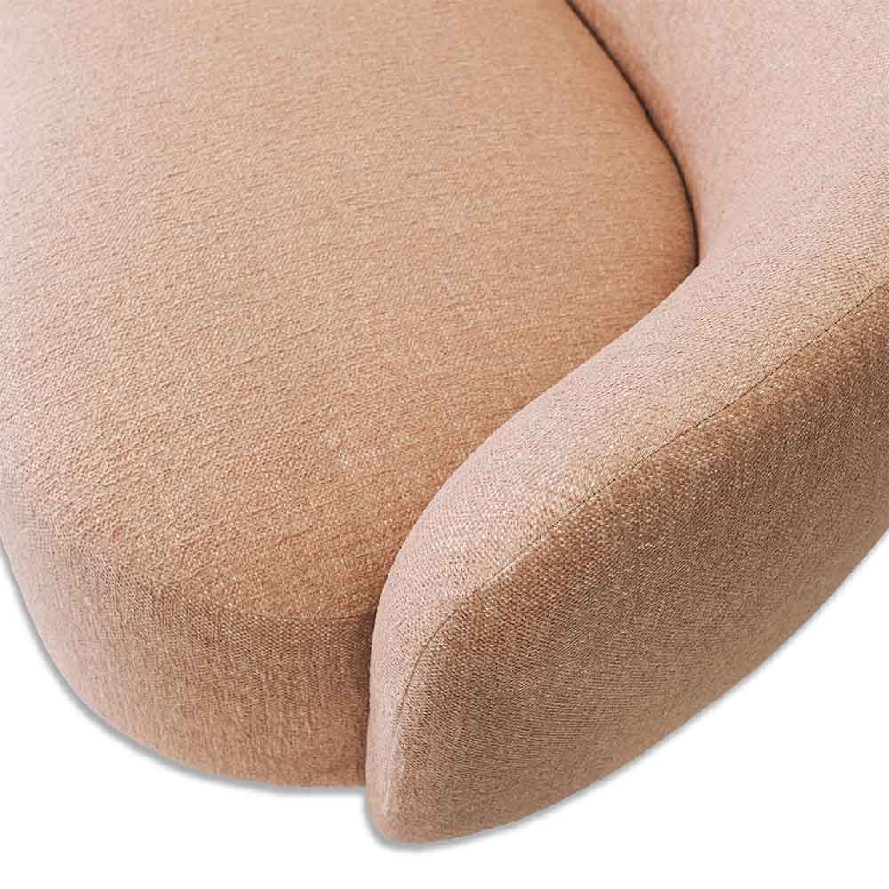 Crescent Fabric 3 Seat
