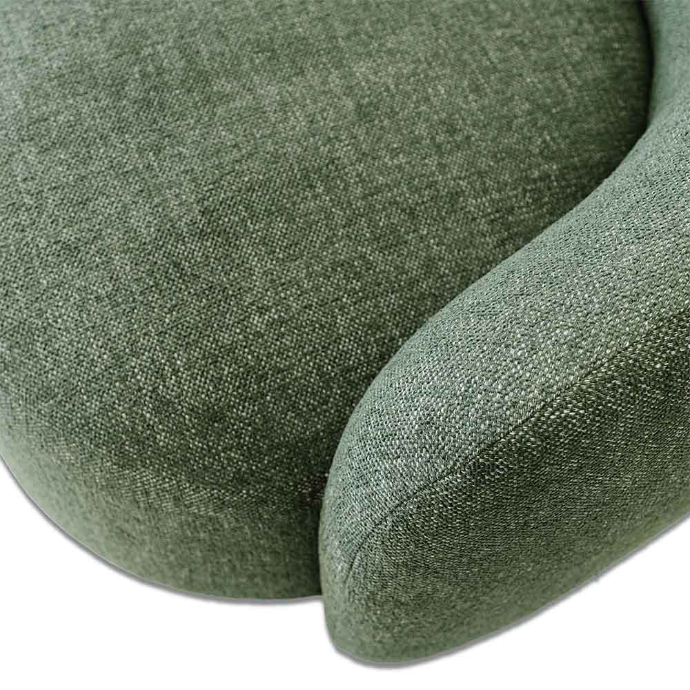 Crescent Fabric Right Side Facing Chaise Lounge