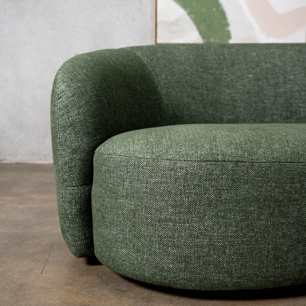 Crescent Fabric 3 Seat