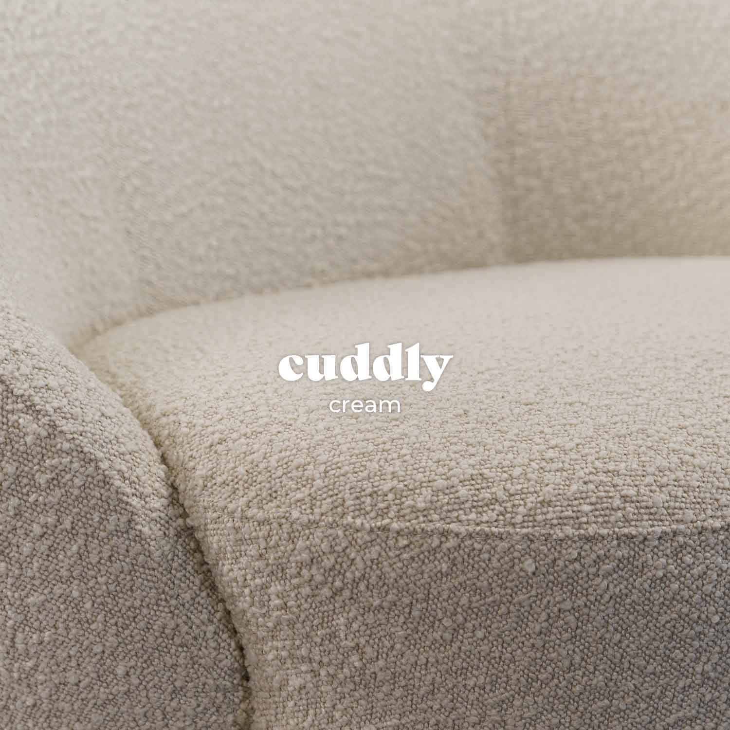 Daisy Fabric Swivel Chair