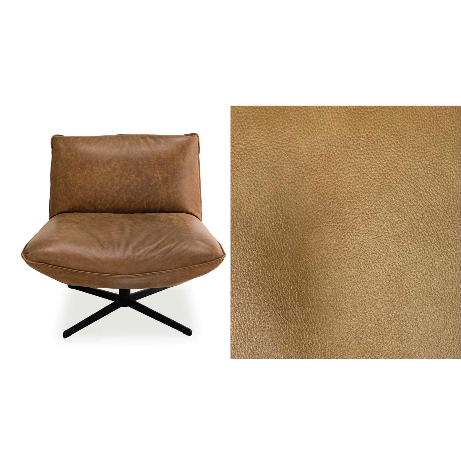 Global Leather Swivel Chair