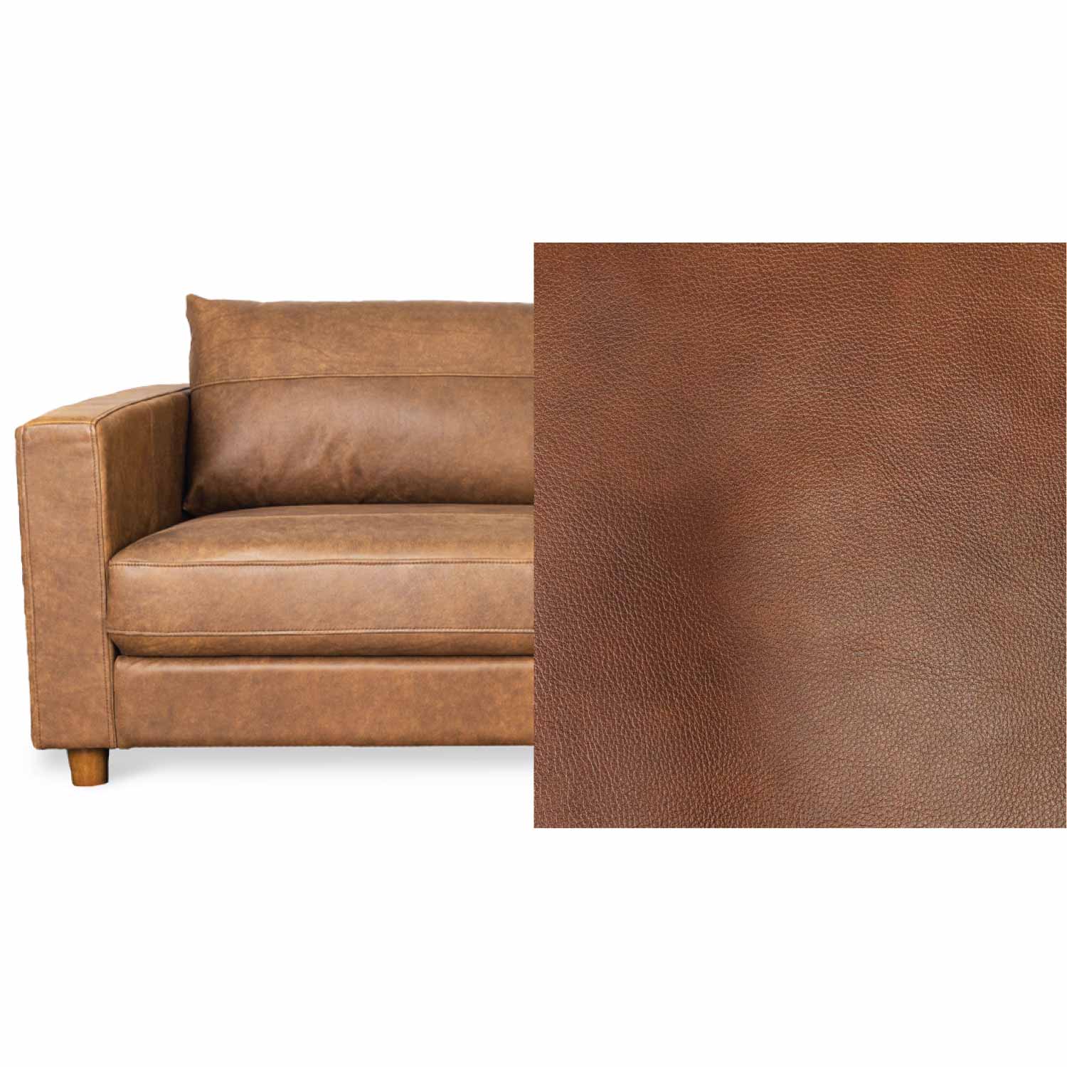 Barcelona Leather 3 Seat Sofa
