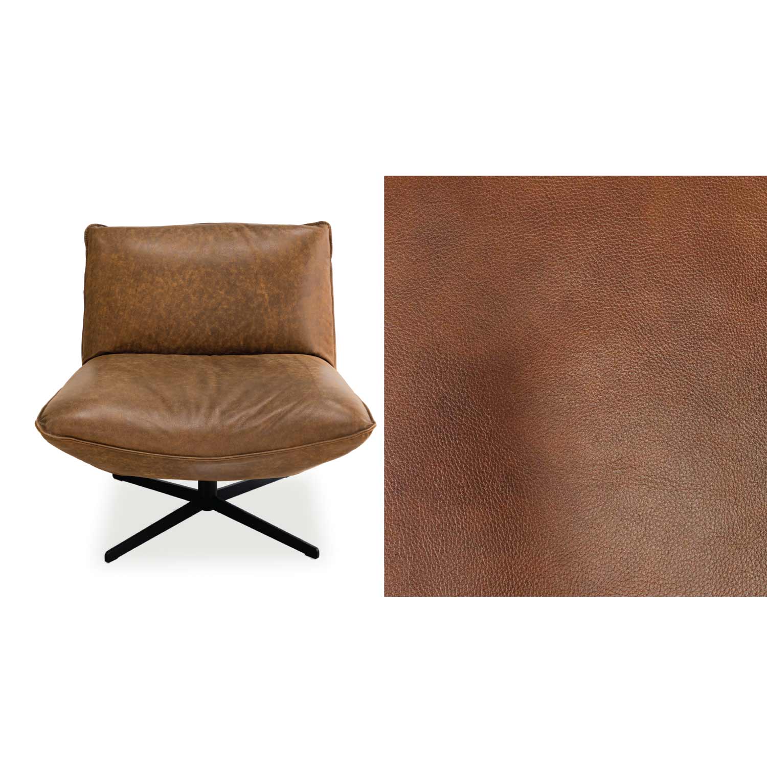 Global Leather Swivel Chair