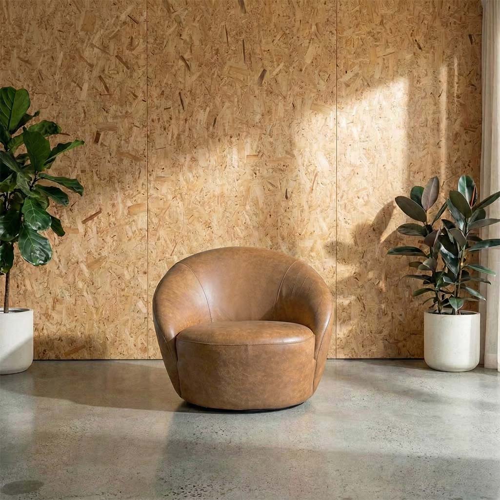 Daisy Leather Chair Custom Order