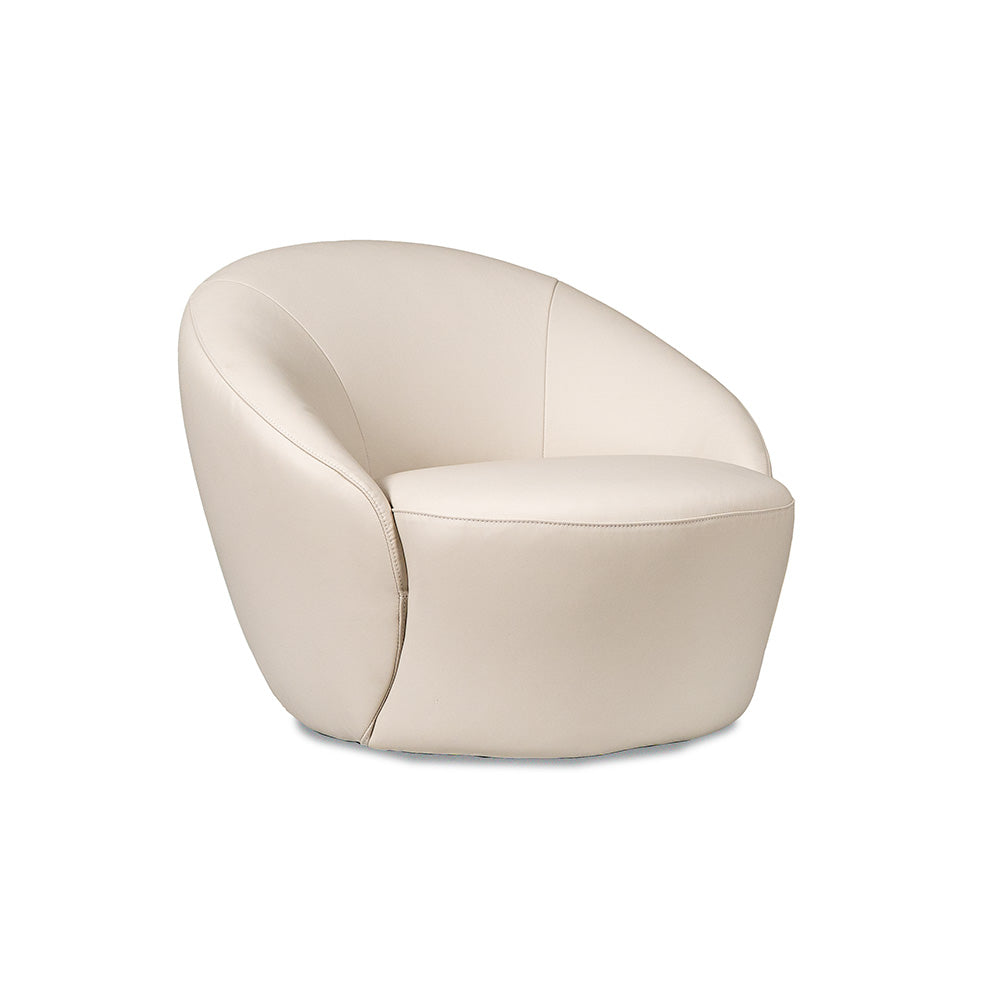 Daisy Leather Swivel Chair