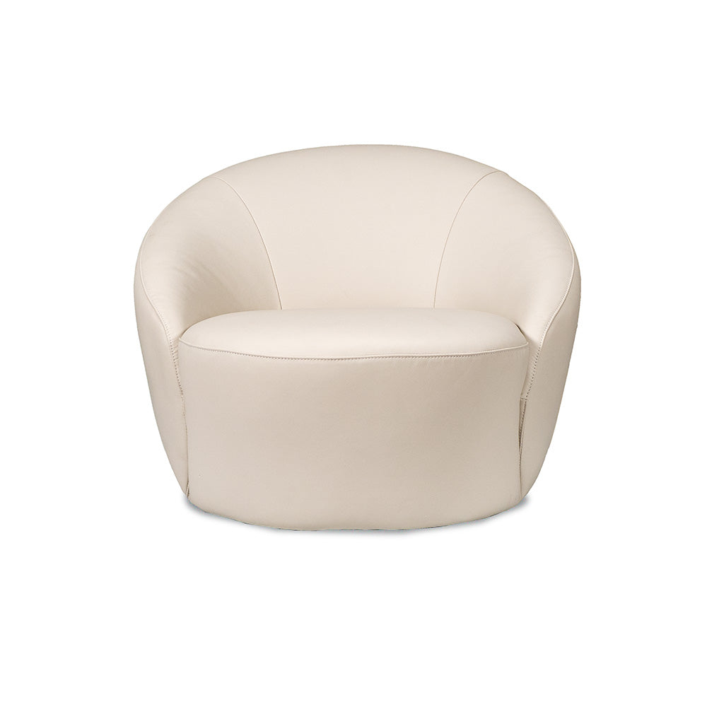 Daisy Leather Swivel Chair
