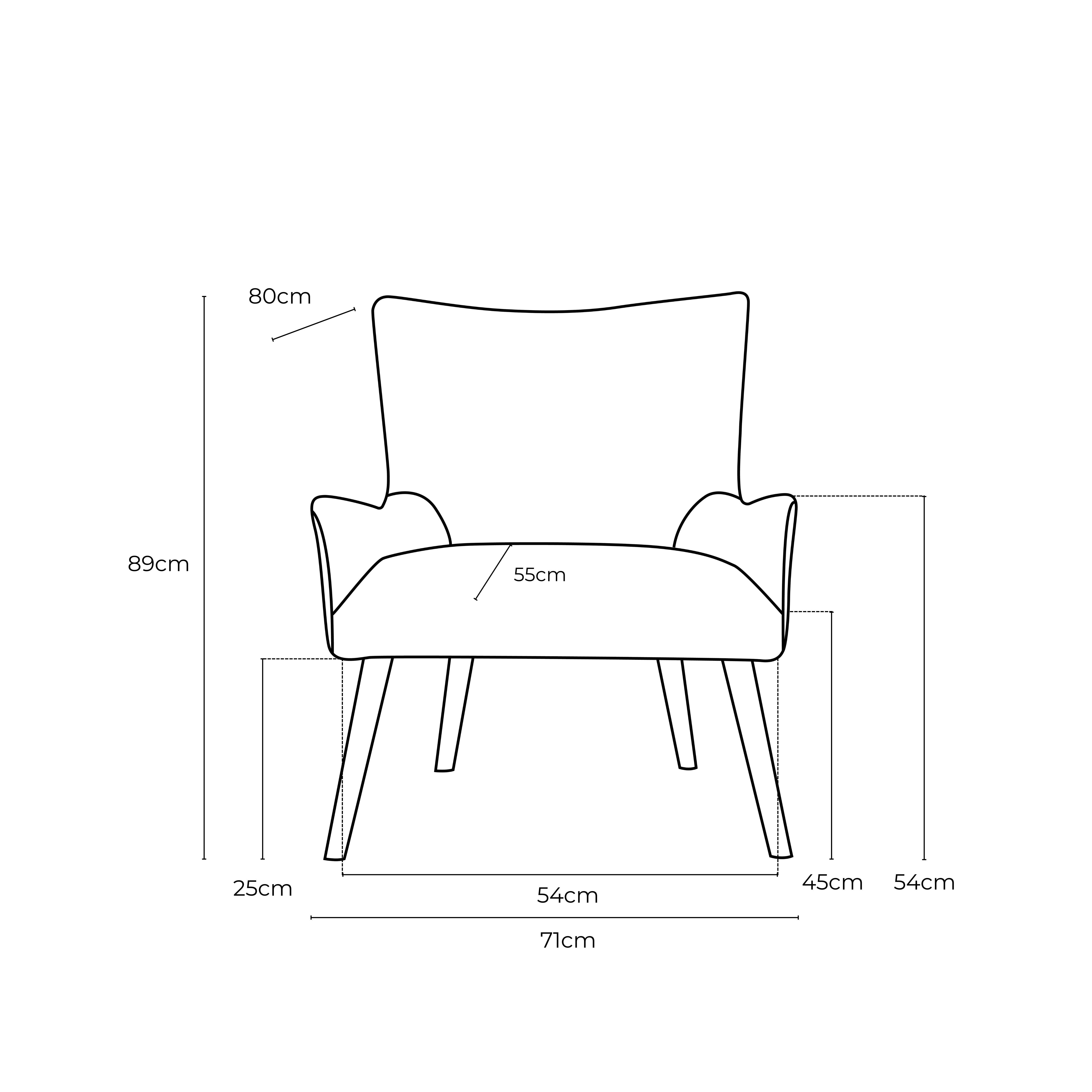 Esprit Fabric Chair