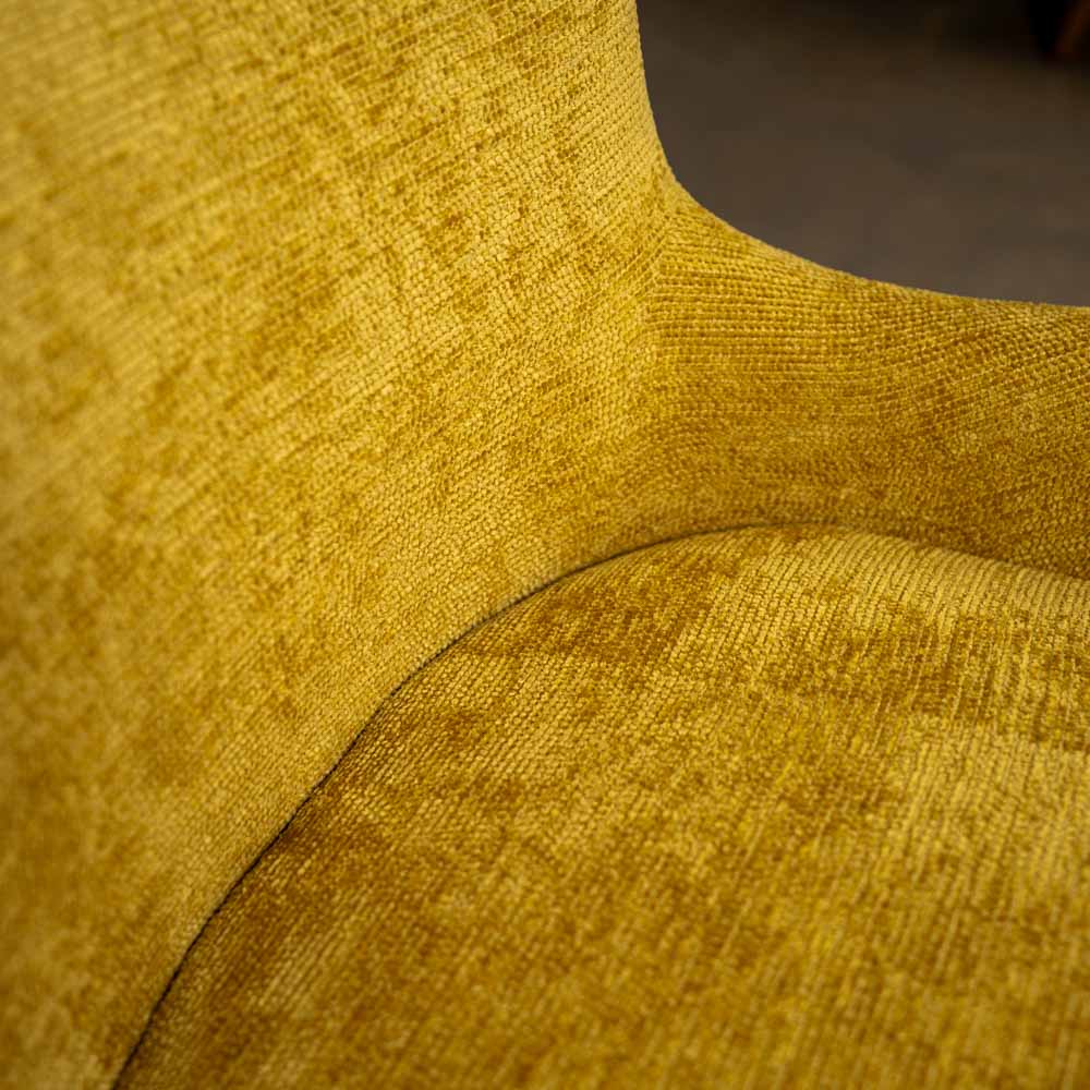 Esprit Fabric Chair in Elise Mustard Online Warehouse Sale